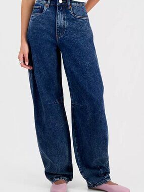 BLANK NYC Barrel High Rise Jeans Size 28
